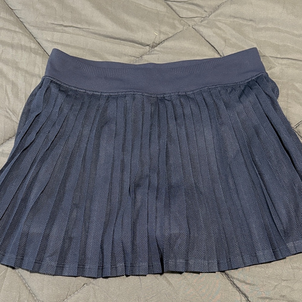 Free people movement Navy Pleated tennis/golf Skirt